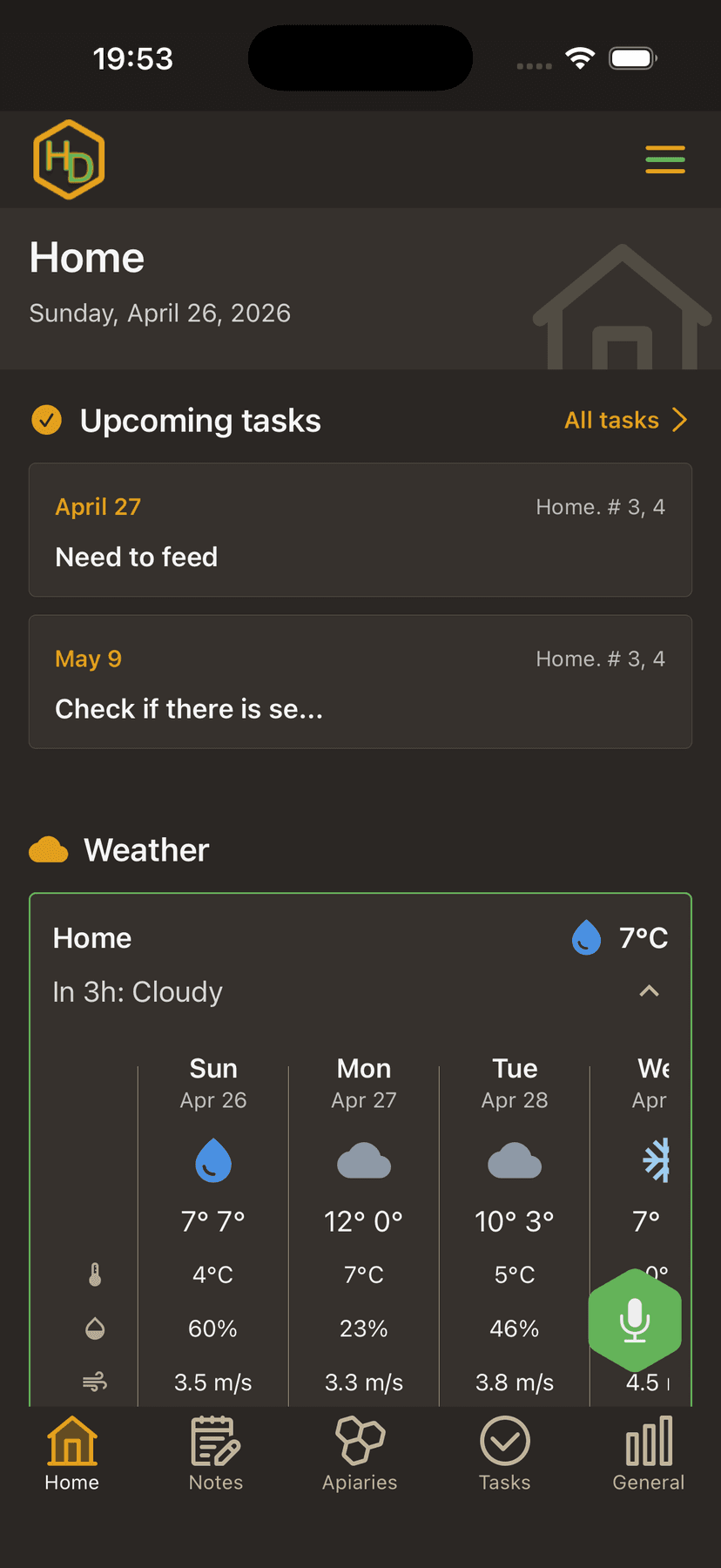 HiveDispatch app